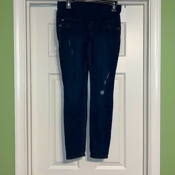 Indigo Blue Maternity Jeans - Picture 1 of 7